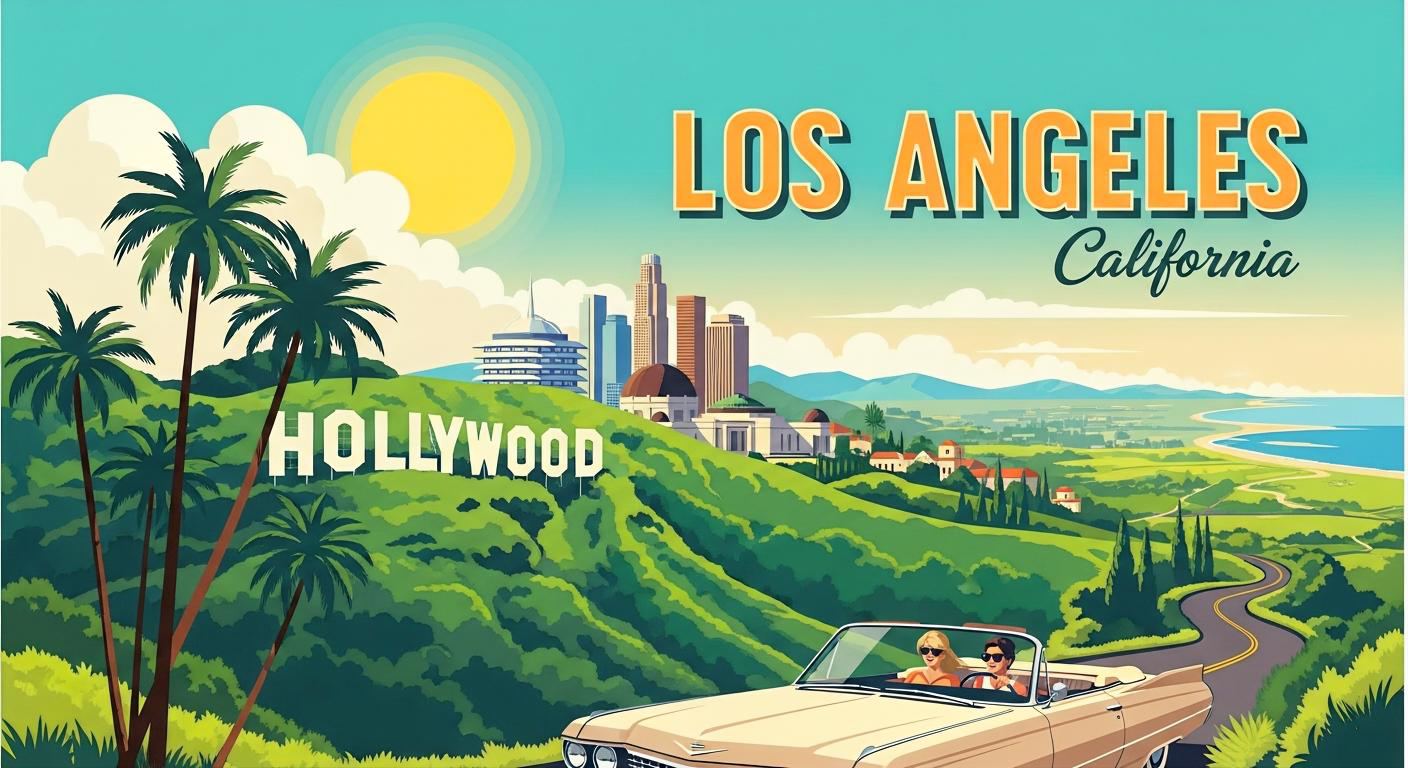 Beyond the Boulevard: Embracing the Unhurried Wallpapers of Los Angeles