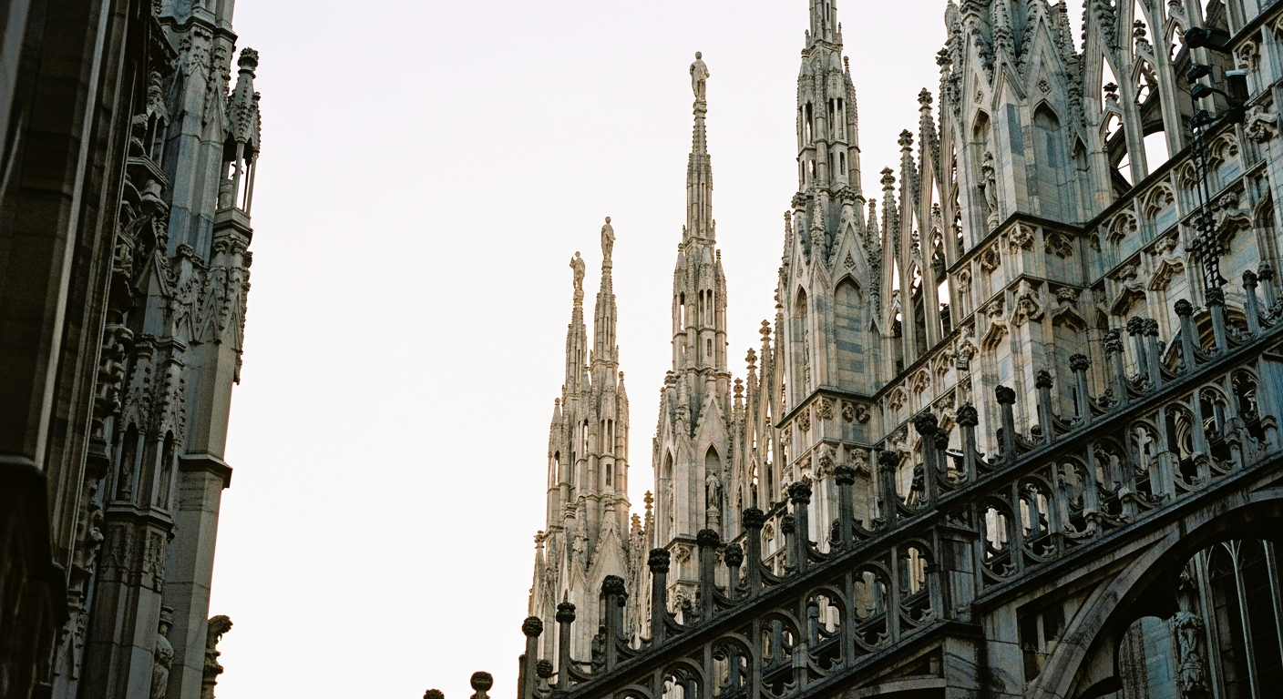 The Curated Pulse of Milan: A Cartography of Rationalist Silence and Gothic Grandeur